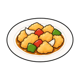 Tangsuyuk (Sweet and Sour Pork)